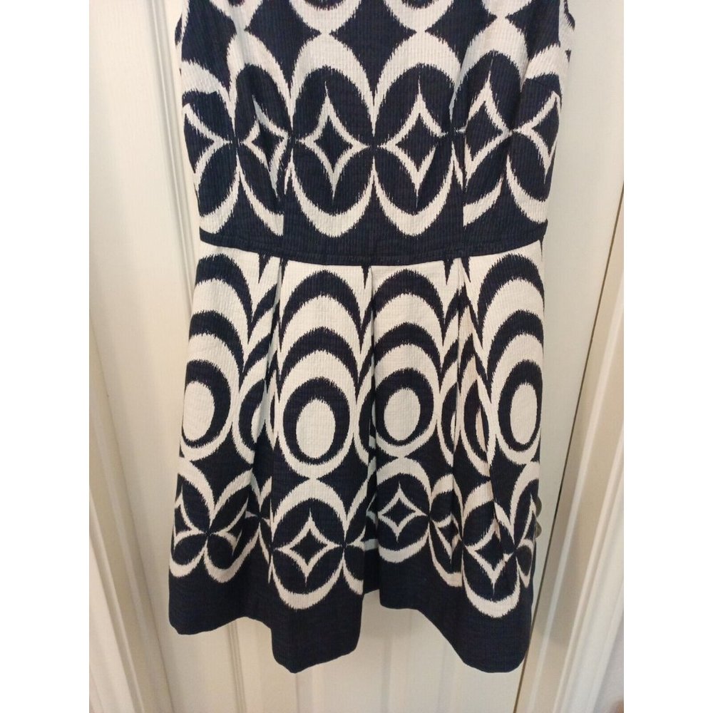 Nwot Women's The Limited Aline Pleated Drop Waist Dress With Pockets Size 8 - Picture 3 of 11
